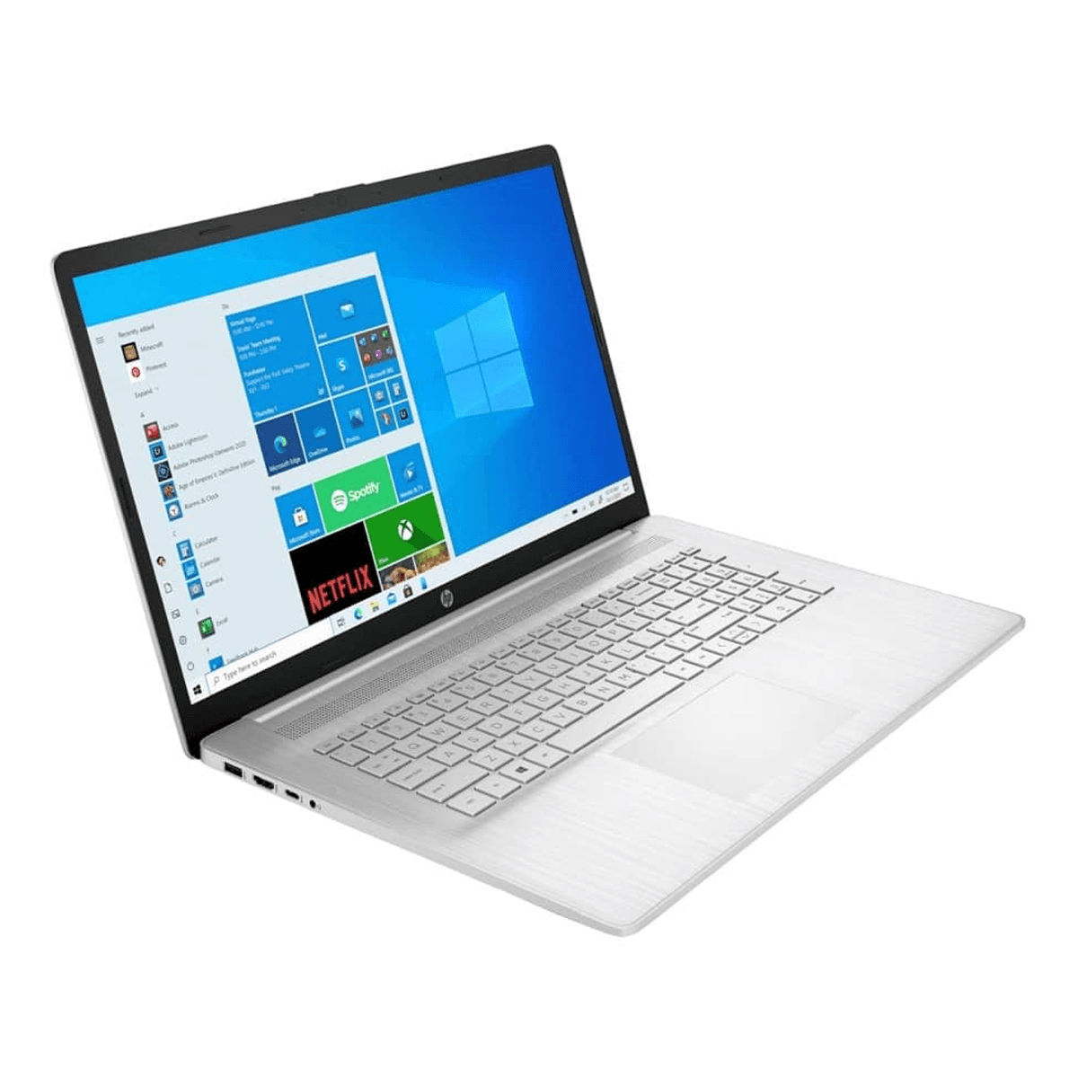 Laptop hp 17 cn2003 plata 512gb ssd 12gb ram 17 tienda xtrim